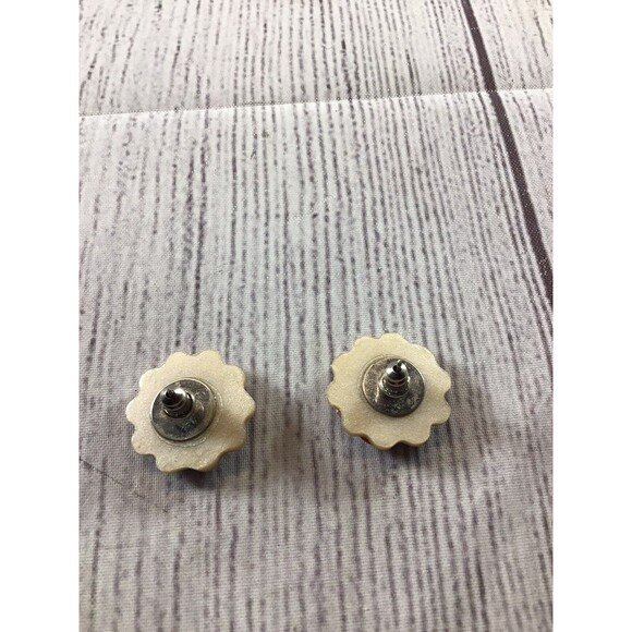 Vintage Red White Blue American Flag Pin And Ear Rings Set - Picture 5 of 6